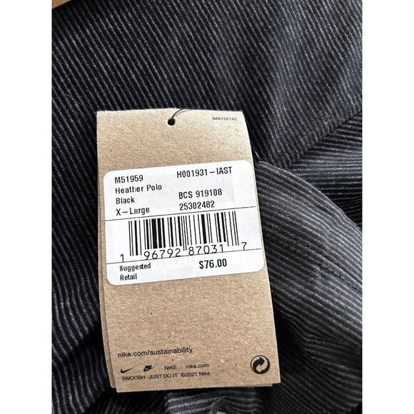 Nike Iowa State Cyclones Men's Jack Trice Football Helmet Short Sleeve Polo XL - Picture 5 of 6